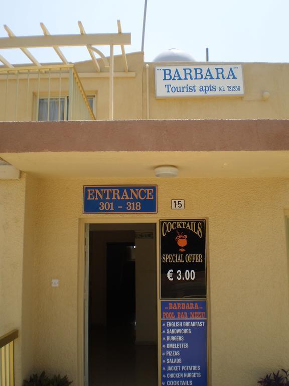Barbara Tourist Apartments Ayia Napa Exterior foto