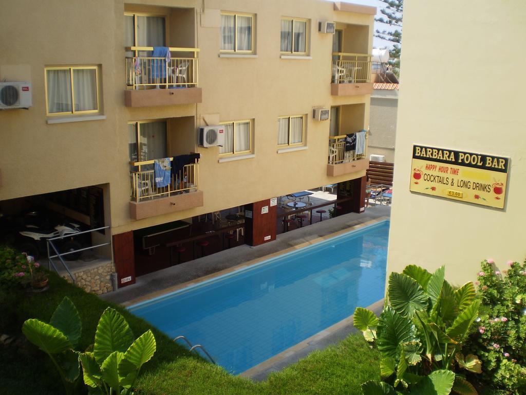 Barbara Tourist Apartments Ayia Napa Exterior foto