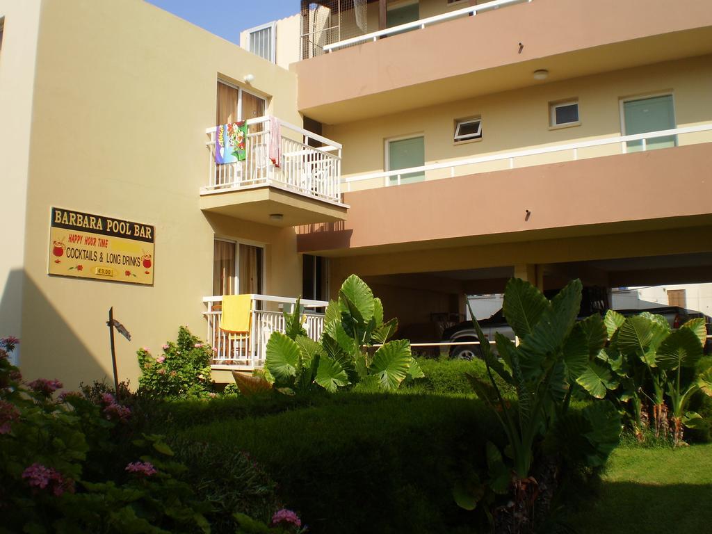 Barbara Tourist Apartments Ayia Napa Exterior foto